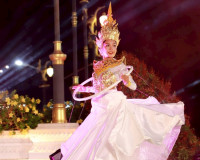 จังหวัดสุราษฎร์ธานี ประกอบพิธีสมโภชพระบฏและผ้าห่มพระธาตุศรีส ... พารามิเตอร์รูปภาพ 13