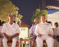 จังหวัดสุราษฎร์ธานี ประกอบพิธีสมโภชพระบฏและผ้าห่มพระธาตุศรีส ... พารามิเตอร์รูปภาพ 21