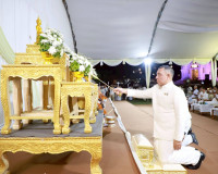 จังหวัดสุราษฎร์ธานี ประกอบพิธีสมโภชพระบฏและผ้าห่มพระธาตุศรีส ... พารามิเตอร์รูปภาพ 31