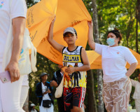 พลังศรัทธาเนืองแน่น! สุราษฎร์ธานีรวมใจเป็นหนึ่ง แห่ผ้าห่มพระ ... พารามิเตอร์รูปภาพ 31