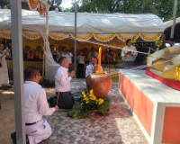 ผู้ว่าฯ สุราษฎร์ธานีเป็นประธานในพิธีฉลองพระ ทอดผ้าป้าสามัคคี ... พารามิเตอร์รูปภาพ 12