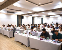 รองผู้ว่าราชการจังหวัดสุราษฎร์ธานี กล่าวต้อนรับในพิธีเปิดการ ... พารามิเตอร์รูปภาพ 8