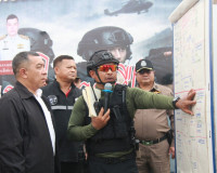 ตำรวจภูธรจังหวัดสุราษฎร์ธานีฝึกทบทวนการใช้อาวุธปืนและการเตรี ... พารามิเตอร์รูปภาพ 7