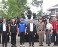 ตำรวจภูธรจังหวัดสุราษฎร์ธานีฝึกทบทวนการใช้อาวุธปืนและการเตรี ... พารามิเตอร์รูปภาพ 43