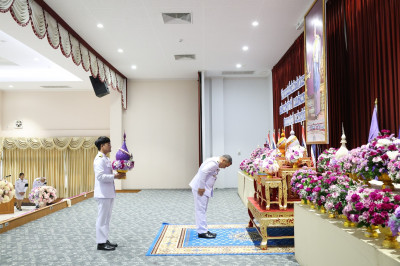 พสกนิกรจังหวัดสุราษฎร์ธานีพร้อมใจร่วมกิจกรรมเฉลิมพระเกียรติส ... พารามิเตอร์รูปภาพ 1