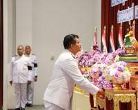 พสกนิกรจังหวัดสุราษฎร์ธานีพร้อมใจร่วมกิจกรรมเฉลิมพระเกียรติส ... พารามิเตอร์รูปภาพ 5