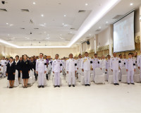 พสกนิกรจังหวัดสุราษฎร์ธานีพร้อมใจร่วมกิจกรรมเฉลิมพระเกียรติส ... พารามิเตอร์รูปภาพ 9