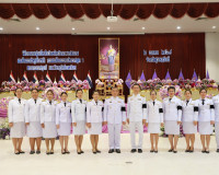 พสกนิกรจังหวัดสุราษฎร์ธานีพร้อมใจร่วมกิจกรรมเฉลิมพระเกียรติส ... พารามิเตอร์รูปภาพ 13