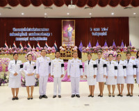 พสกนิกรจังหวัดสุราษฎร์ธานีพร้อมใจร่วมกิจกรรมเฉลิมพระเกียรติส ... พารามิเตอร์รูปภาพ 31