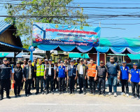 รองผู้ว่าราชการจังหวัดสุราษฎร์ธานี ออกตรวจเยี่ยมจุดอำนวยความ ... พารามิเตอร์รูปภาพ 6