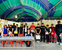 รองผู้ว่าราชการจังหวัดสุราษฎร์ธานี ออกตรวจเยี่ยมจุดอำนวยความ ... พารามิเตอร์รูปภาพ 7