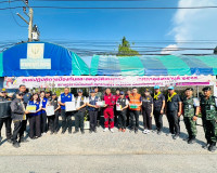 รองผู้ว่าราชการจังหวัดสุราษฎร์ธานี ออกตรวจเยี่ยมจุดอำนวยความ ... พารามิเตอร์รูปภาพ 9