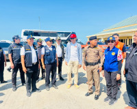 รองผู้ว่าราชการจังหวัดสุราษฎร์ธานี ออกตรวจเยี่ยมจุดอำนวยความ ... พารามิเตอร์รูปภาพ 14