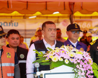 จังหวัดสุราษฎร์ธานีเปิดกิจกรรมรณรงค์ความปลอดภัยทางถนนช่วงเทศ ... พารามิเตอร์รูปภาพ 19