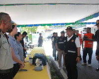 ผู้ว่าฯ สุราษฎร์ธานี นำหัวหน้าส่วนราชการตรวจเยี่ยมจุดตรวจ/จุ ... พารามิเตอร์รูปภาพ 1