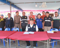 ผู้ว่าฯ สุราษฎร์ธานี นำหัวหน้าส่วนราชการตรวจเยี่ยมจุดตรวจ/จุ ... พารามิเตอร์รูปภาพ 7