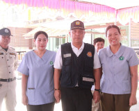 ผู้ว่าฯ สุราษฎร์ธานี นำหัวหน้าส่วนราชการตรวจเยี่ยมจุดตรวจ/จุ ... พารามิเตอร์รูปภาพ 8