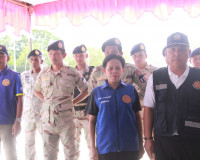 ผู้ว่าฯ สุราษฎร์ธานี นำหัวหน้าส่วนราชการตรวจเยี่ยมจุดตรวจ/จุ ... พารามิเตอร์รูปภาพ 12