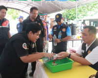 ผู้ว่าฯ สุราษฎร์ธานี นำหัวหน้าส่วนราชการตรวจเยี่ยมจุดตรวจ/จุ ... พารามิเตอร์รูปภาพ 14