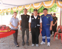 ผู้ว่าฯ สุราษฎร์ธานี นำหัวหน้าส่วนราชการตรวจเยี่ยมจุดตรวจ/จุ ... พารามิเตอร์รูปภาพ 15