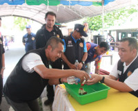 ผู้ว่าฯ สุราษฎร์ธานี นำหัวหน้าส่วนราชการตรวจเยี่ยมจุดตรวจ/จุ ... พารามิเตอร์รูปภาพ 18