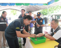 ผู้ว่าฯ สุราษฎร์ธานี นำหัวหน้าส่วนราชการตรวจเยี่ยมจุดตรวจ/จุ ... พารามิเตอร์รูปภาพ 21