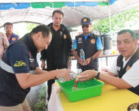 ผู้ว่าฯ สุราษฎร์ธานี นำหัวหน้าส่วนราชการตรวจเยี่ยมจุดตรวจ/จุ ... พารามิเตอร์รูปภาพ 23