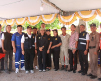 ผู้ว่าฯ สุราษฎร์ธานี นำหัวหน้าส่วนราชการตรวจเยี่ยมจุดตรวจ/จุ ... พารามิเตอร์รูปภาพ 28