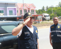 ผู้ว่าฯ สุราษฎร์ธานี นำหัวหน้าส่วนราชการตรวจเยี่ยมจุดตรวจ/จุ ... พารามิเตอร์รูปภาพ 38