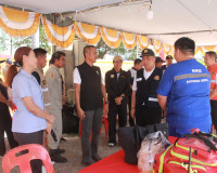 ผู้ว่าฯ สุราษฎร์ธานี นำหัวหน้าส่วนราชการตรวจเยี่ยมจุดตรวจ/จุ ... พารามิเตอร์รูปภาพ 40