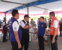 ผู้ว่าฯ สุราษฎร์ธานี นำหัวหน้าส่วนราชการตรวจเยี่ยมจุดตรวจ/จุ ... พารามิเตอร์รูปภาพ 59