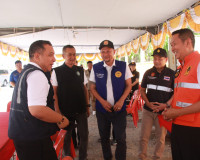 ผู้ว่าฯ สุราษฎร์ธานี นำหัวหน้าส่วนราชการตรวจเยี่ยมจุดตรวจ/จุ ... พารามิเตอร์รูปภาพ 68