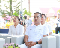 พ่อเมืองสุราษฎร์ธานี นำพุทธศาสนิกชนร่วมทำบุญตักบาตร เนื่องใน ... พารามิเตอร์รูปภาพ 28