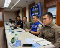 จังหวัดสุราษฎร์ธานีประชุมติดตามสถานการณ์อุบัติเหตุช่วงสงกราน ... พารามิเตอร์รูปภาพ 11