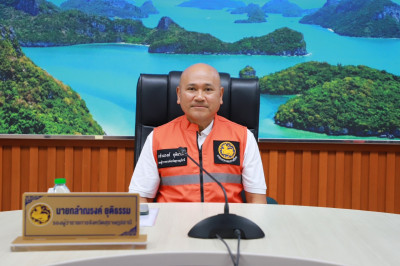 จังหวัดสุราษฎร์ธานี ประชุมติดตามสถานการณ์อุบัติเหตุช่วงสงกรา ... พารามิเตอร์รูปภาพ 1