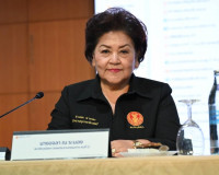 รองผู้ว่าราชการจังหวัดสุราษฎร์ธานี กล่าวต้อนรับ คณะสมาชิกวุฒ ... พารามิเตอร์รูปภาพ 2