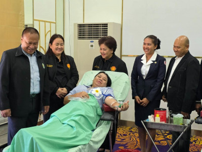 สุราษฎร์ธานีรวมพลังจิตอาสา บริจาคโลหิต–ดวงตา–อวัยวะ น้อมรำลึ ... พารามิเตอร์รูปภาพ 1
