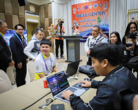 จังหวัดสุราษฎร์ธานี เปิดศูนย์สื่อมวลชน (Press Center) “สุราษ ... พารามิเตอร์รูปภาพ 11