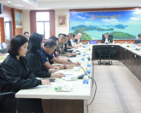 ผู้ว่าฯ สุราษฎร์ธานีเรียกประชุมด่วนหน่วยงานความมั่นคงและผู้เ ... พารามิเตอร์รูปภาพ 27