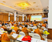 รองผู้ว่าราชการจังหวัดสุราษฎร์ธานี กล่าวต้อนรับพระสังฆาธิการ ... พารามิเตอร์รูปภาพ 6