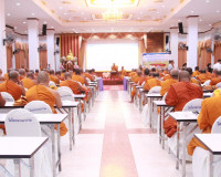 รองผู้ว่าราชการจังหวัดสุราษฎร์ธานี กล่าวต้อนรับพระสังฆาธิการ ... พารามิเตอร์รูปภาพ 7