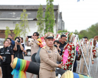 จังหวัดสุราษฎร์ธานีจัดพิธีวางพวงมาลา “วันอาภากร” วันคล้ายวัน ... พารามิเตอร์รูปภาพ 1