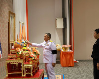 จังหวัดสุราษฎร์ธานี จัดพิธีมอบแบบลายผ้าพระราชทาน “ลายขอสมเด็ ... พารามิเตอร์รูปภาพ 15