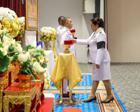 จังหวัดสุราษฎร์ธานีจัดพิธีรับพระราชทานเครื่องราชอิสริยาภรณ์  ... พารามิเตอร์รูปภาพ 38