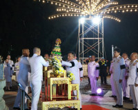 จังหวัดสุราษฎร์ธานีประกอบพิธีเชิญพุ่มดอกบัวประดิษฐ์พระราชทาน ... พารามิเตอร์รูปภาพ 22