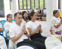 พุทธศาสนิกชนสุราษฎร์ธานีทุกหมู่เหล่าพร้อมใจร่วมพิธีเจริญพระพ ... พารามิเตอร์รูปภาพ 3