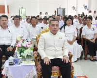 พุทธศาสนิกชนสุราษฎร์ธานีทุกหมู่เหล่าพร้อมใจร่วมพิธีเจริญพระพ ... พารามิเตอร์รูปภาพ 13