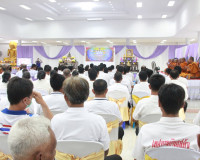 พุทธศาสนิกชนสุราษฎร์ธานีทุกหมู่เหล่าพร้อมใจร่วมพิธีเจริญพระพ ... พารามิเตอร์รูปภาพ 25