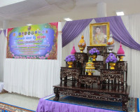 พุทธศาสนิกชนสุราษฎร์ธานีทุกหมู่เหล่าพร้อมใจร่วมพิธีเจริญพระพ ... พารามิเตอร์รูปภาพ 27