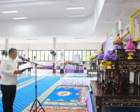 พุทธศาสนิกชนสุราษฎร์ธานีทุกหมู่เหล่าพร้อมใจร่วมพิธีเจริญพระพ ... พารามิเตอร์รูปภาพ 41